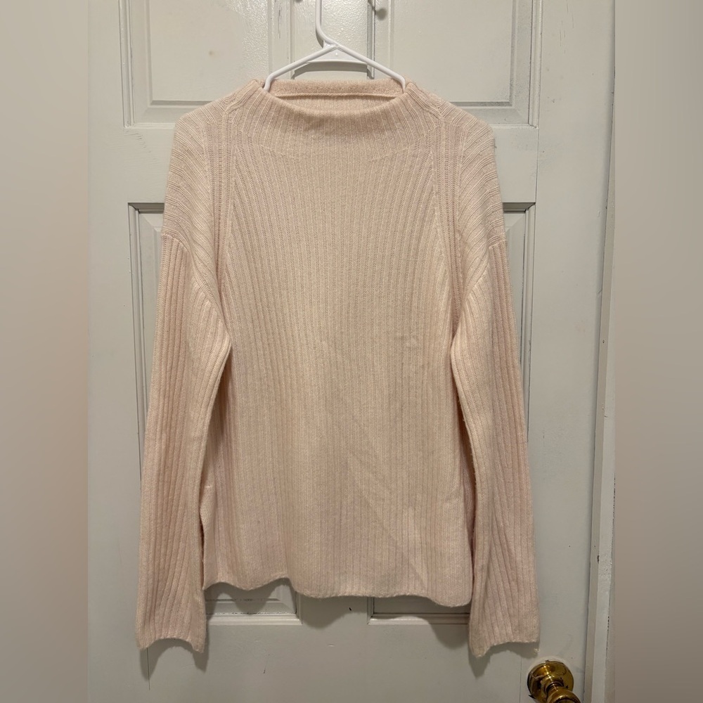 Vince Women's Wool Mock Neck Sweater - Picture 6 of 7